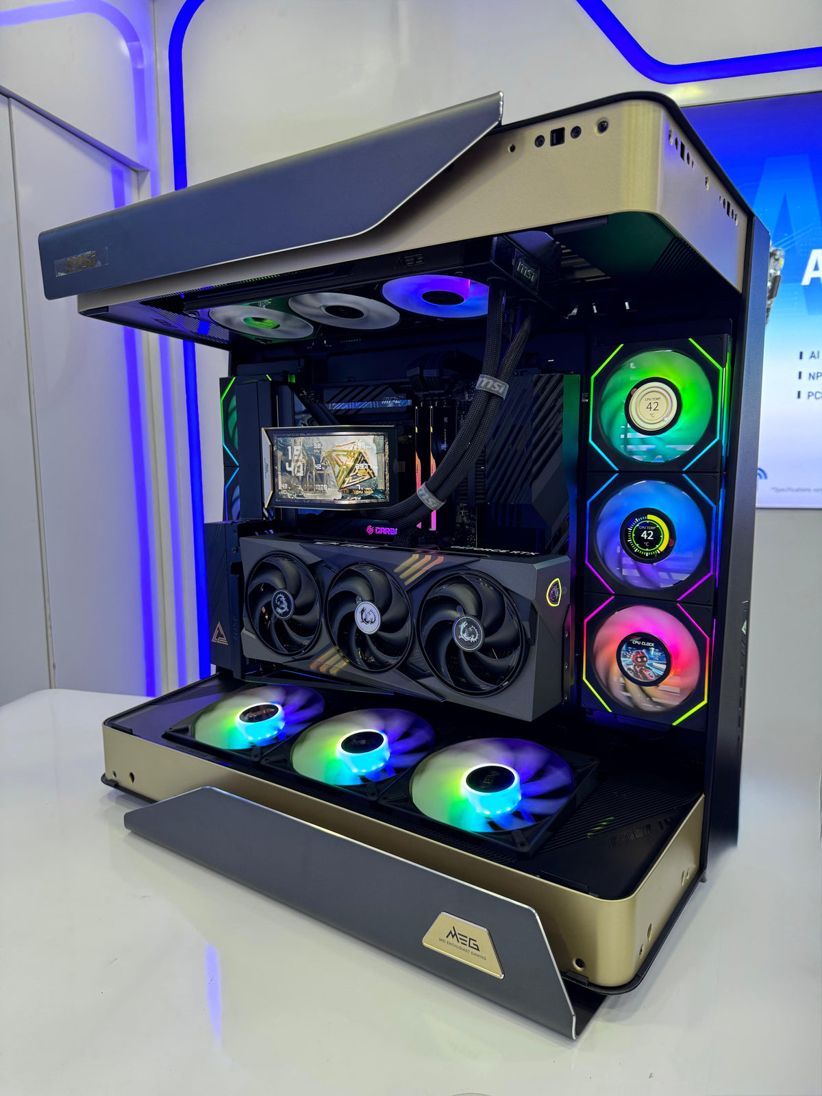 NK GM Serious I50 Gaming PC CR17 : Intel Ultra 9 285K, GeForce RTX 5090, 128GB, 4TB