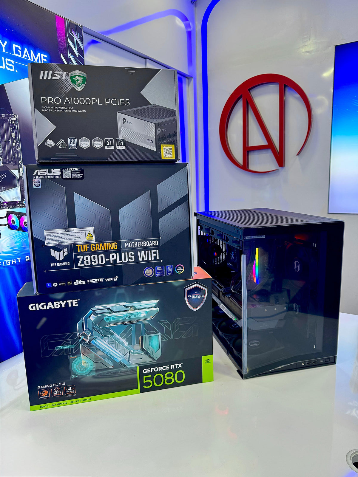 NK GM Serious I40 Gaming PC CR18 : Intel Ultra 9 285K, GeForce RTX 5080, 64GB, 2TB