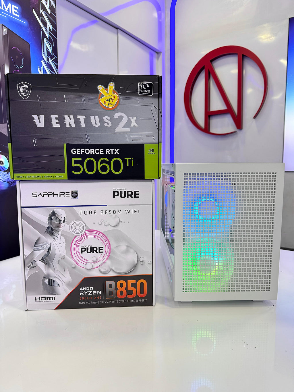 NK GM Casual A50 Gaming PC CR14 : AMD Ryzen 7 9800X3D, GeForce RTX 5060 Ti, 32GB, 1TB