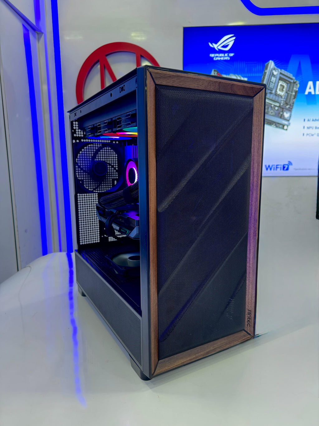 NK GM Moderate A20 Gaming PC CR07 : AMD Ryzen 7 9800X3D, Radeon RX 9070, 32GB, 1TB