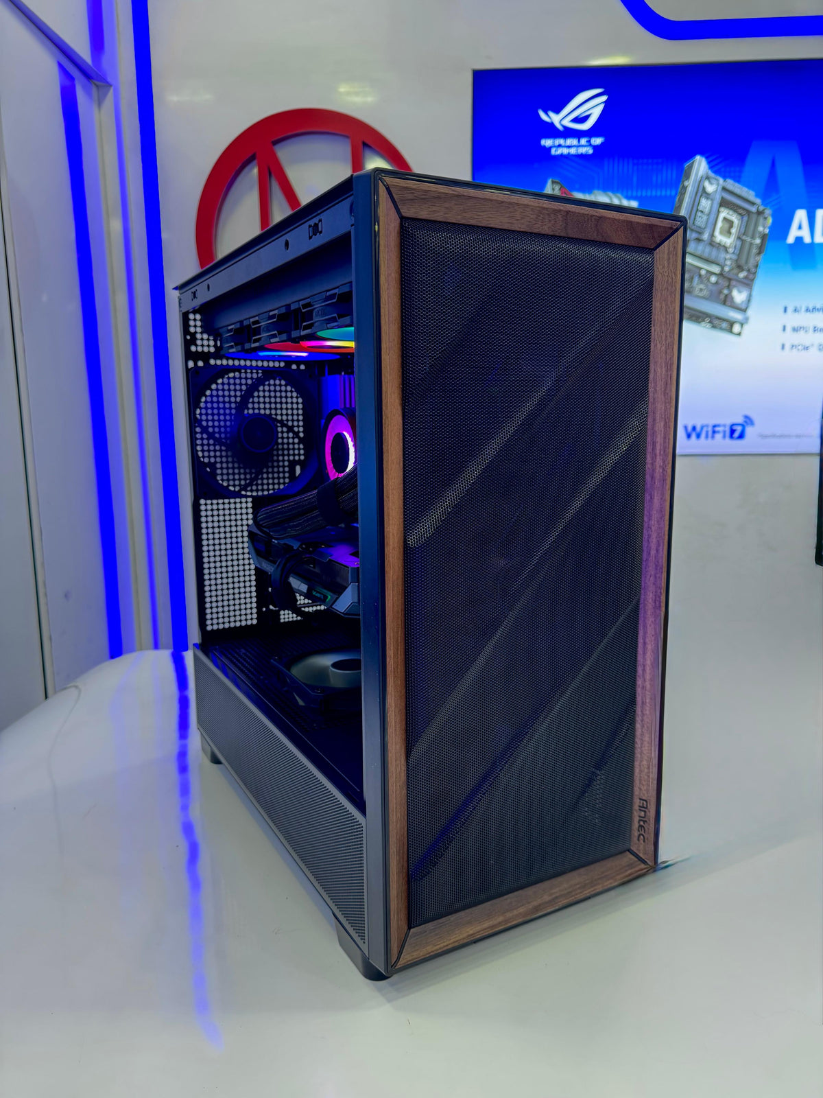 NK GM Moderate A20 Gaming PC CR07 : AMD Ryzen 7 9800X3D, Radeon RX 9070, 32GB, 1TB