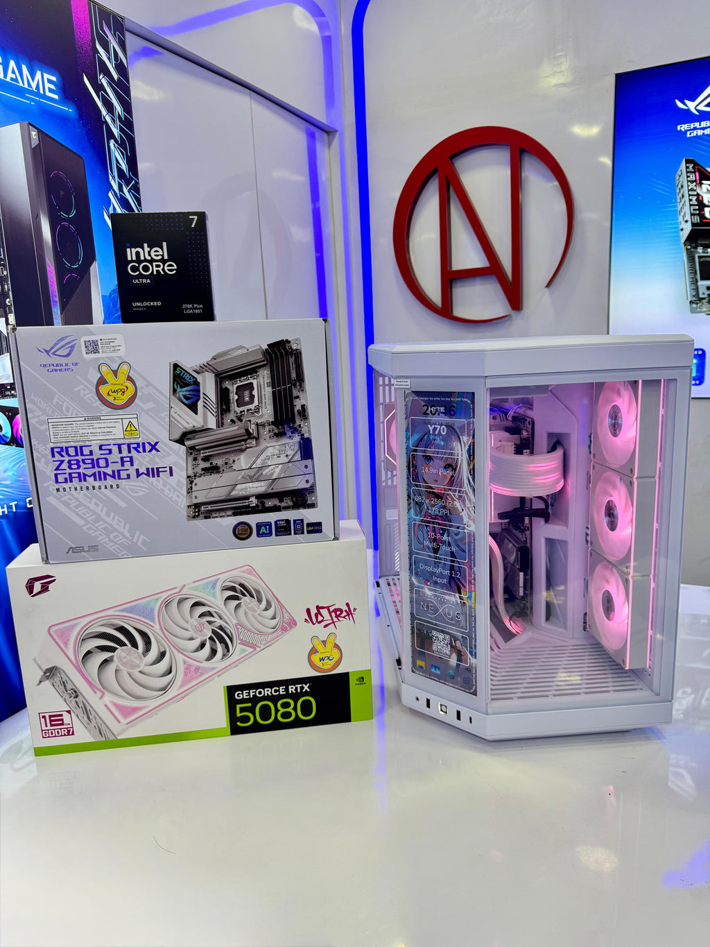 NK GM Serious I40 Gaming PC CR20 : Intel Ultra 7 270K Plus, GeForce RTX 5080, 32GB, 2TB