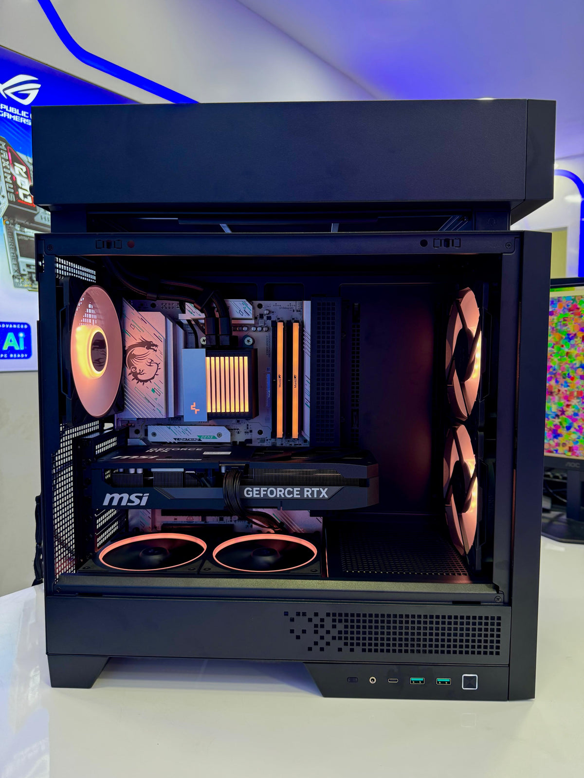 NK GM Moderate A40 Gaming PC CR09 : AMD Ryzen 7 9850X3D, GeForce RTX 5070 Ti, 32GB, 2TB