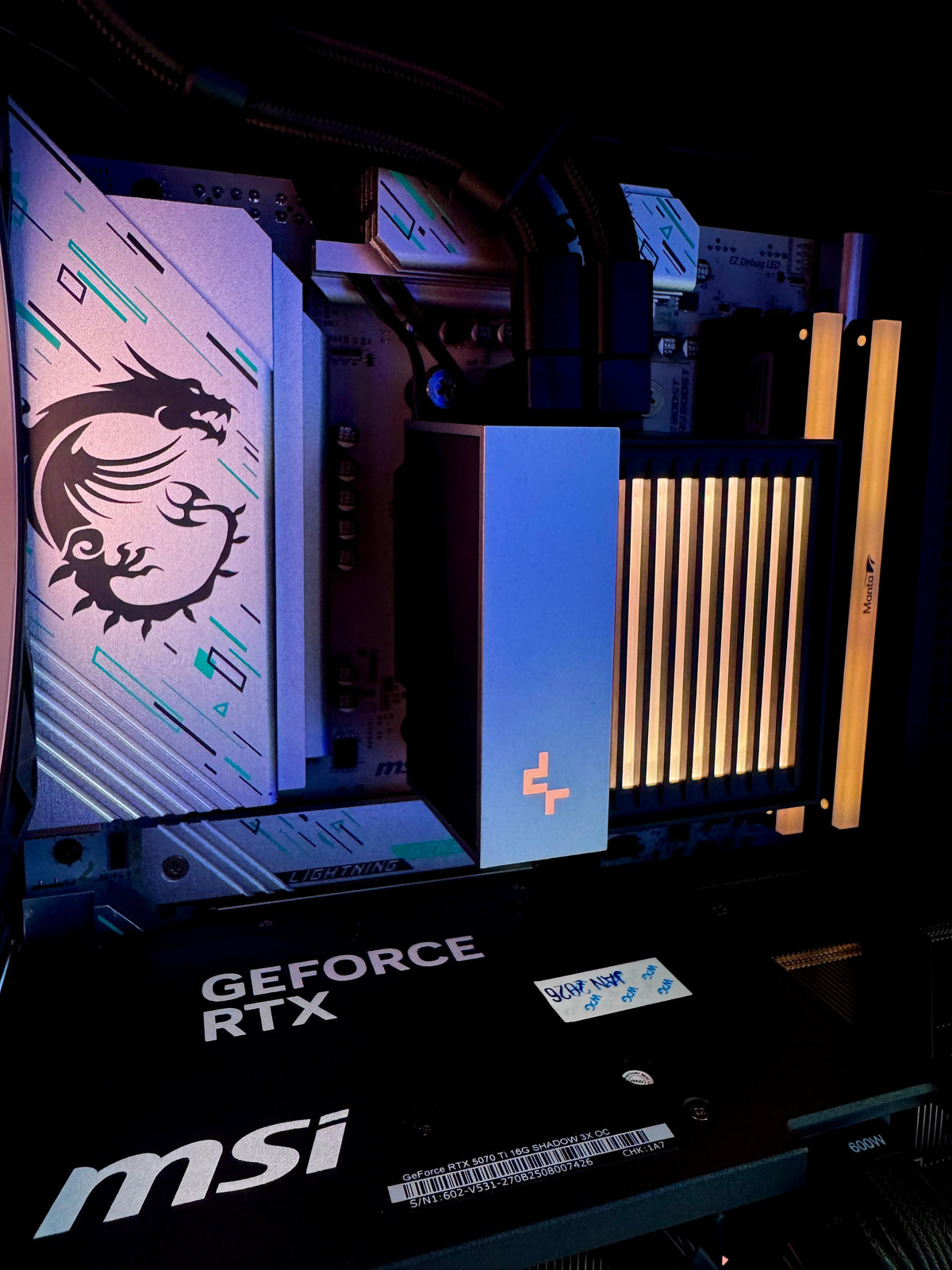 NK GM Moderate A40 Gaming PC CR09 : AMD Ryzen 7 9850X3D, GeForce RTX 5070 Ti, 32GB, 2TB