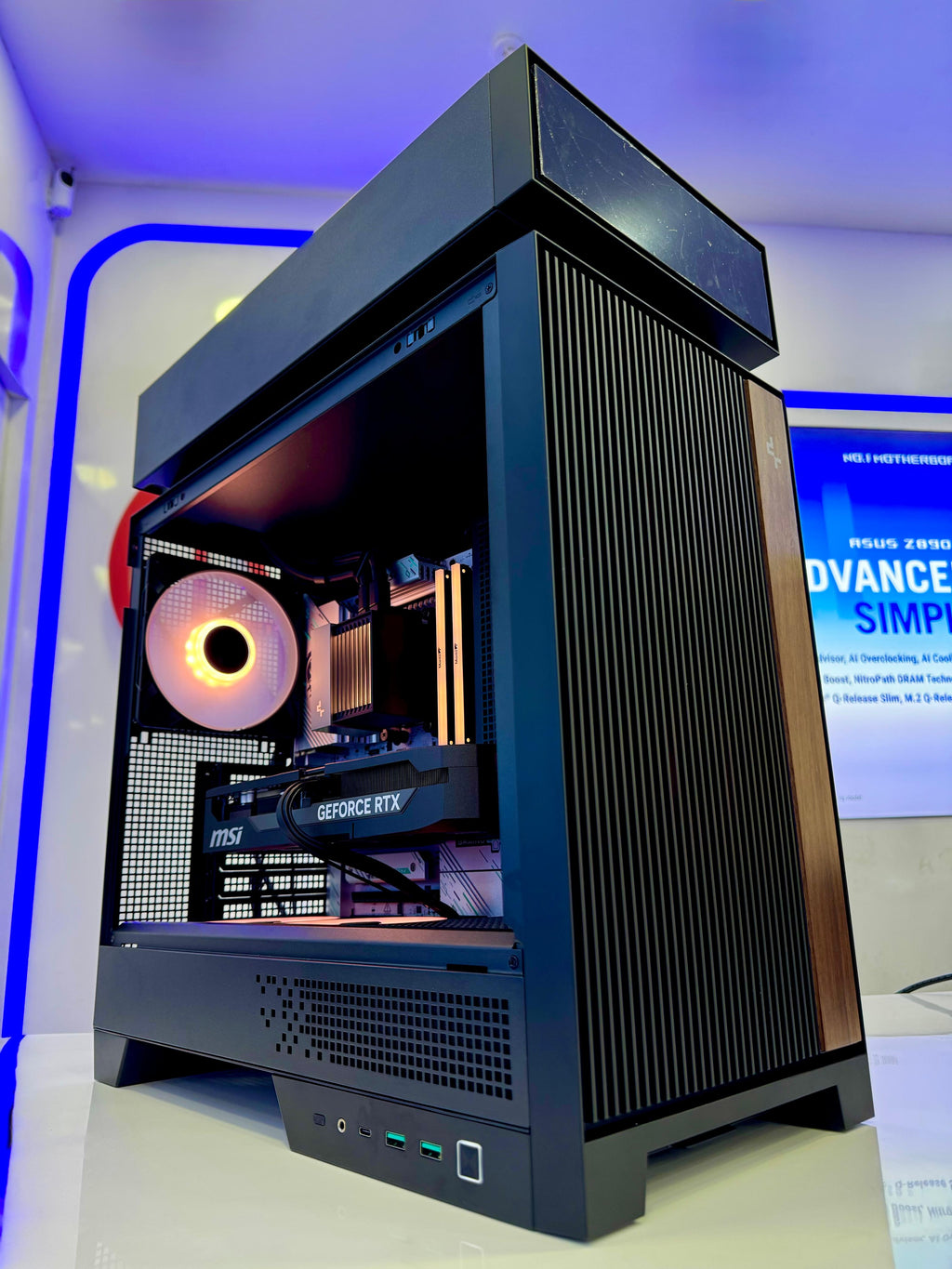 NK GM Moderate A40 Gaming PC CR09 : AMD Ryzen 7 9850X3D, GeForce RTX 5070 Ti, 32GB, 2TB