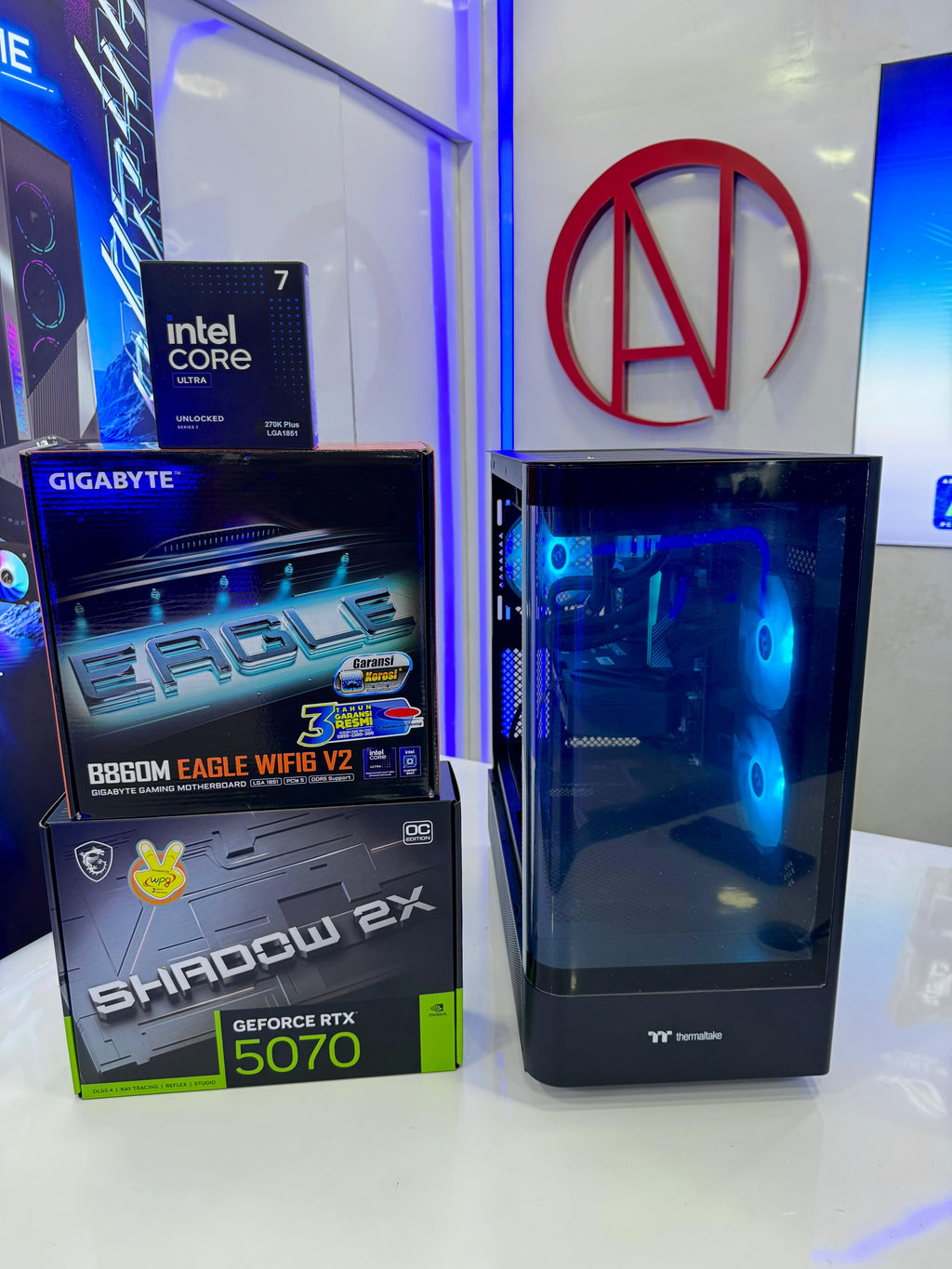 NK GM Moderate I30 Gaming PC CR08: Intel Ultra 7 270K Plus, GeForce RTX 5070, 32GB, 1TB