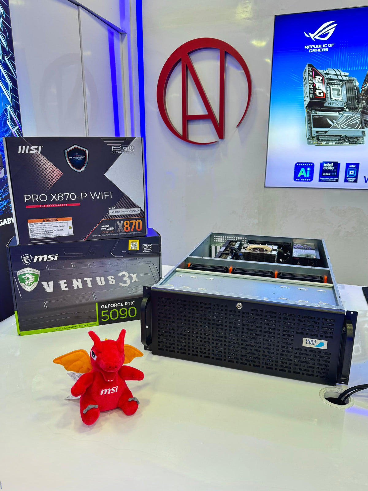 NK AI A50 AI PC & Workstation CR05 : AMD Ryzen 9 9950X3D2, GeForce RTX 5090, 128GB, 4TB