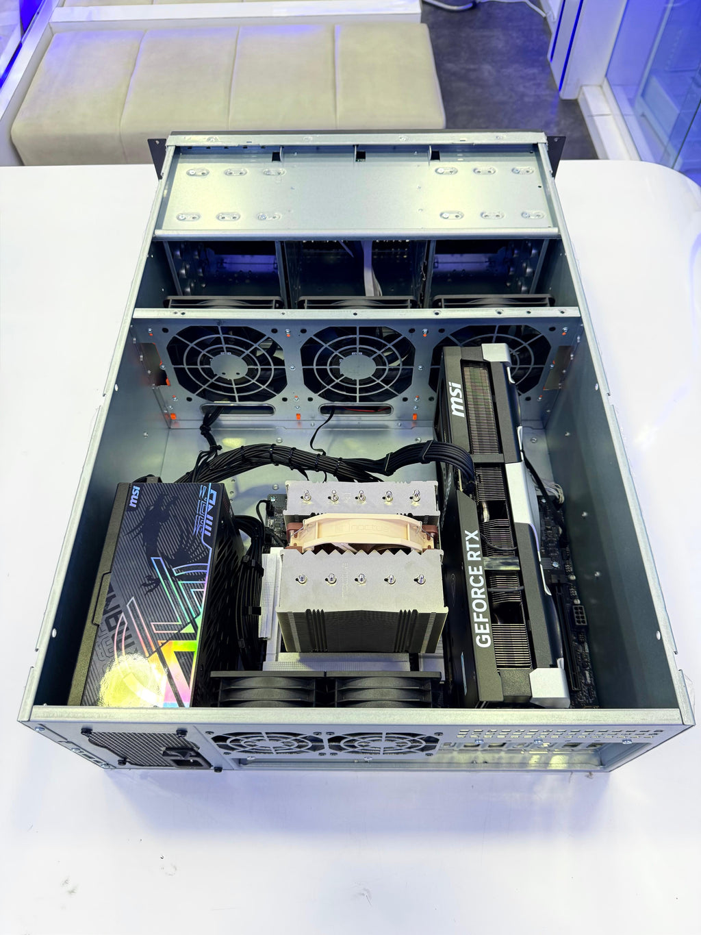 NK AI A50 AI PC & Workstation CR05 : AMD Ryzen 9 9950X3D2, GeForce RTX 5090, 128GB, 4TB