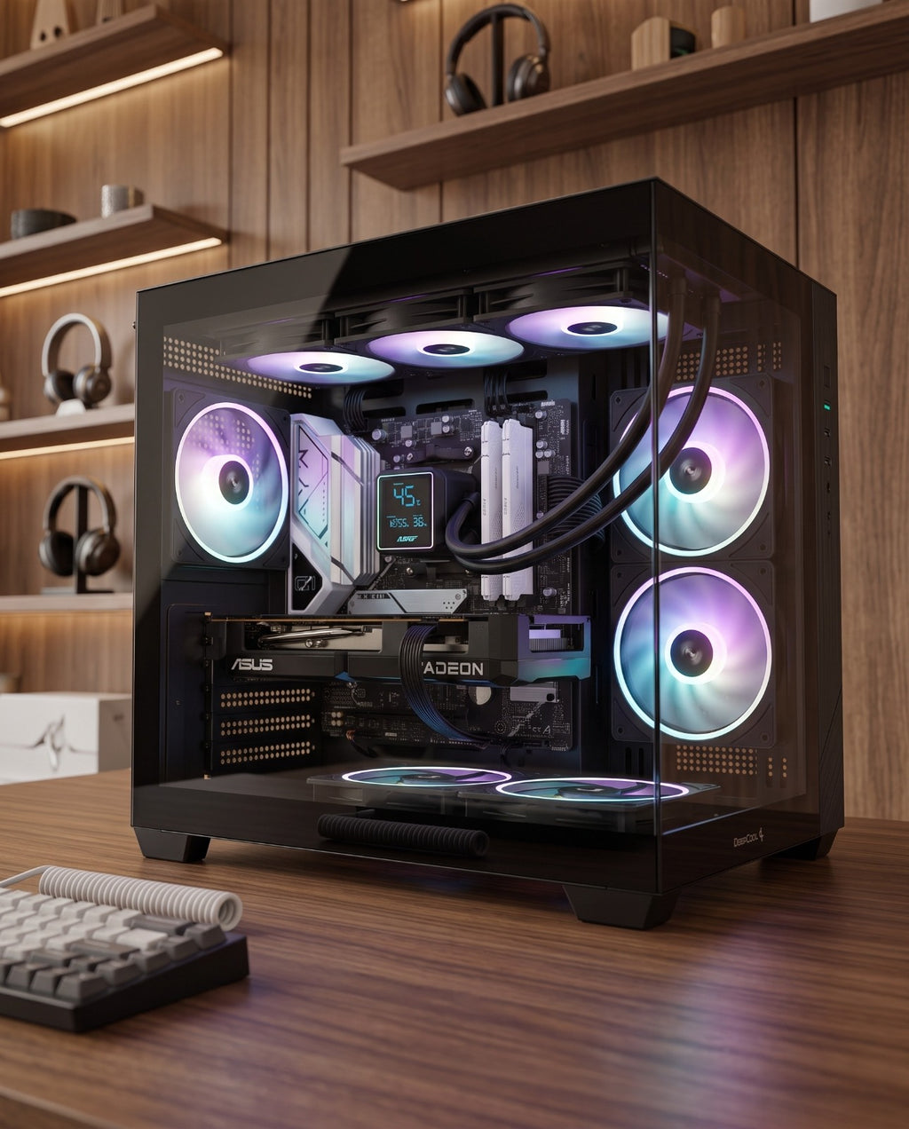 NK GM Casual A20 CR02 PC Gaming : AMD Ryzen 5 8400F, Radeon RX 7600, 32GB, 1TB