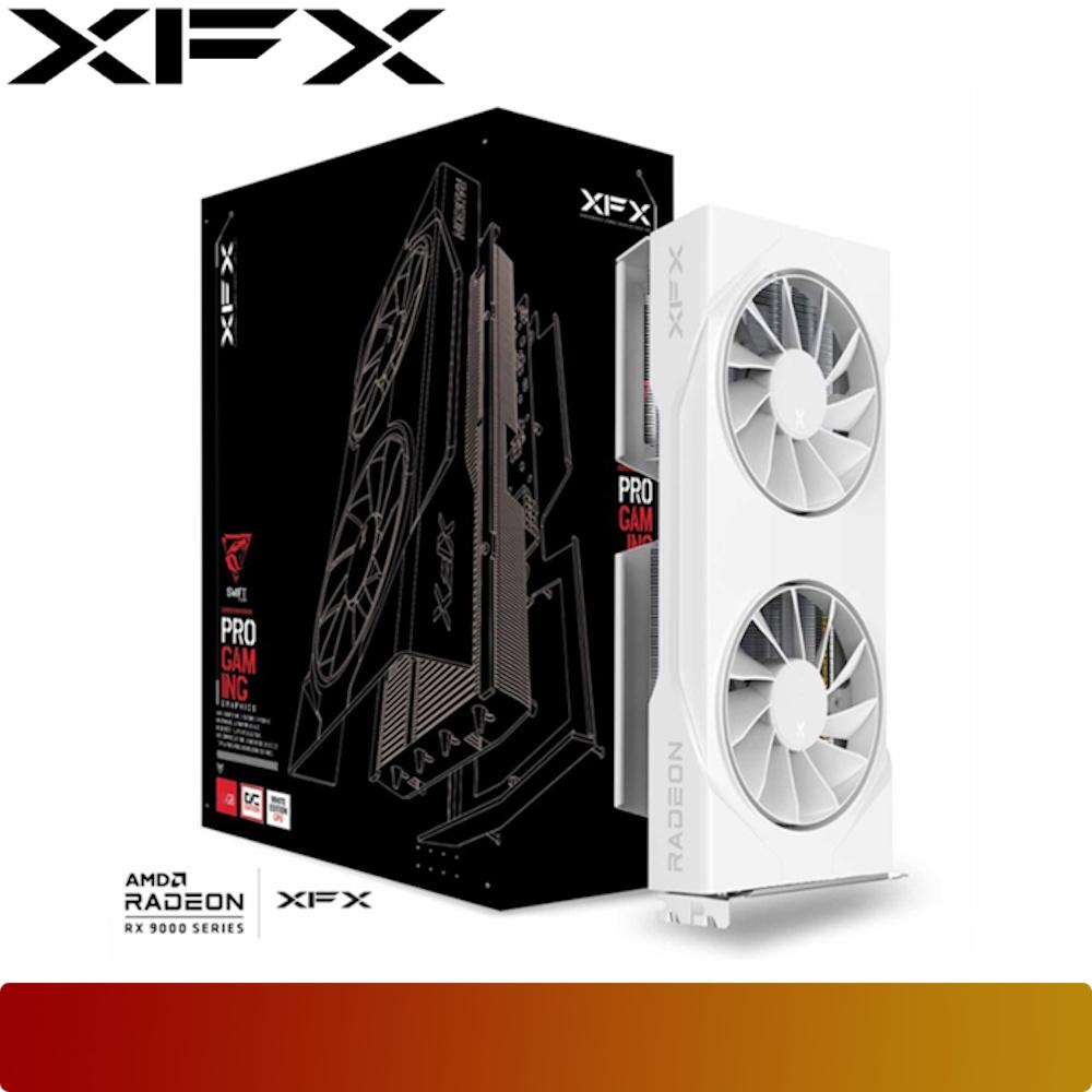 XFX Swift AMD Radeon RX 9060 XT OC White Gaming Edition 16GB GDDR6