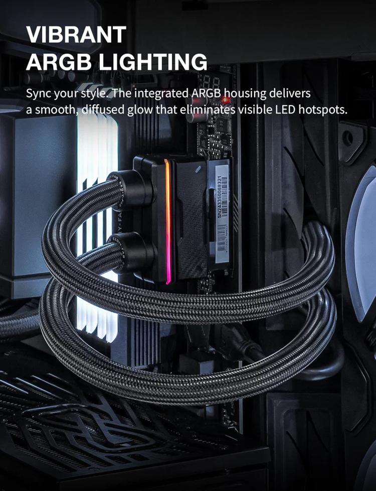 EZDIY-FAB UNIFAS ARGB 24-Pin PSU Extension Cable