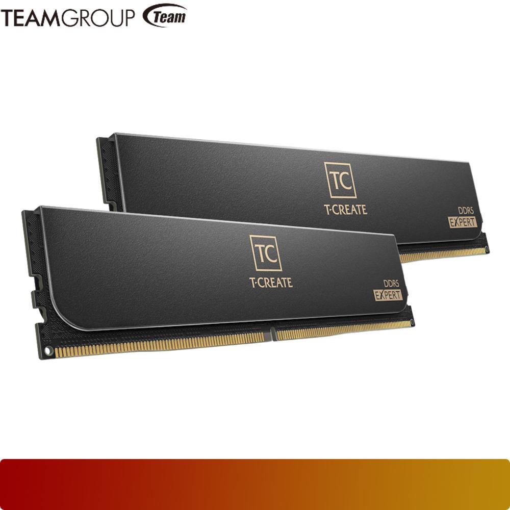 TEAM EXPERT DDR5 128GB (2x64GB) 6000MT/s CL40 Kit Black