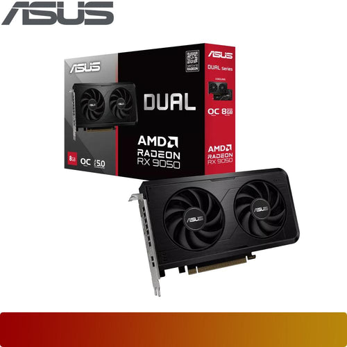 ASUS Dual Radeon RX 9050 8GB GDDR6 OC Edition