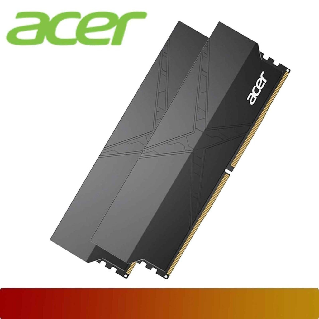ACER BL.9BWWA.437 | HT200 32GB (2x16GB) DDR5 DRAM 5600MHz CL40 AMD EXPO & Intel XMP Memory Kit - Black - 2 - Nano Komputer