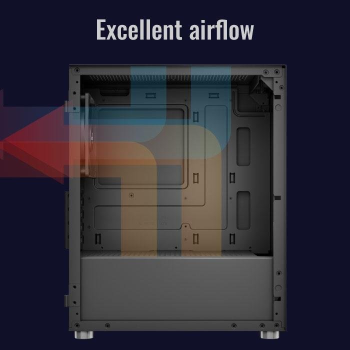 AEROCOOL CS111 | Mini Tower Case is a Compact and Efficient Case - 3 - Nano Komputer