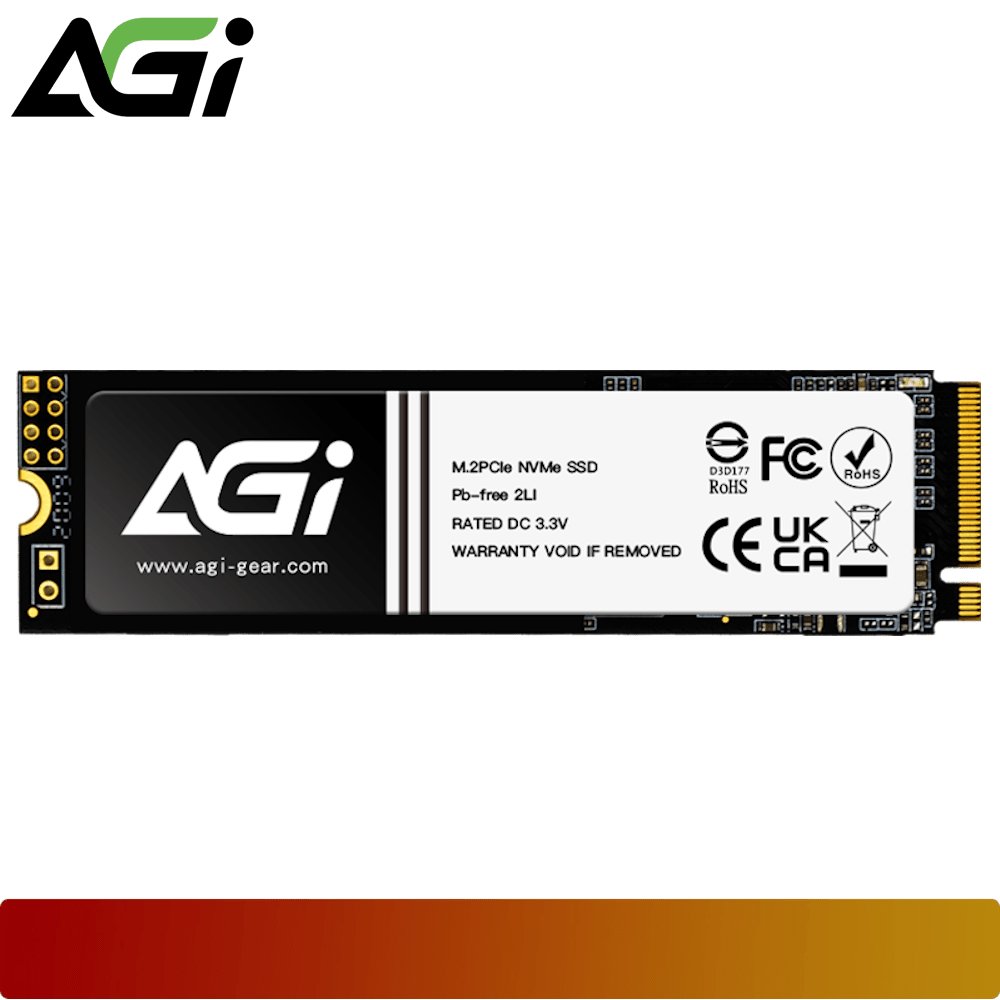 AGI AI838 1TB M.2 PCIe Gen4 SSD With Heatsink - 3 - Nano Komputer
