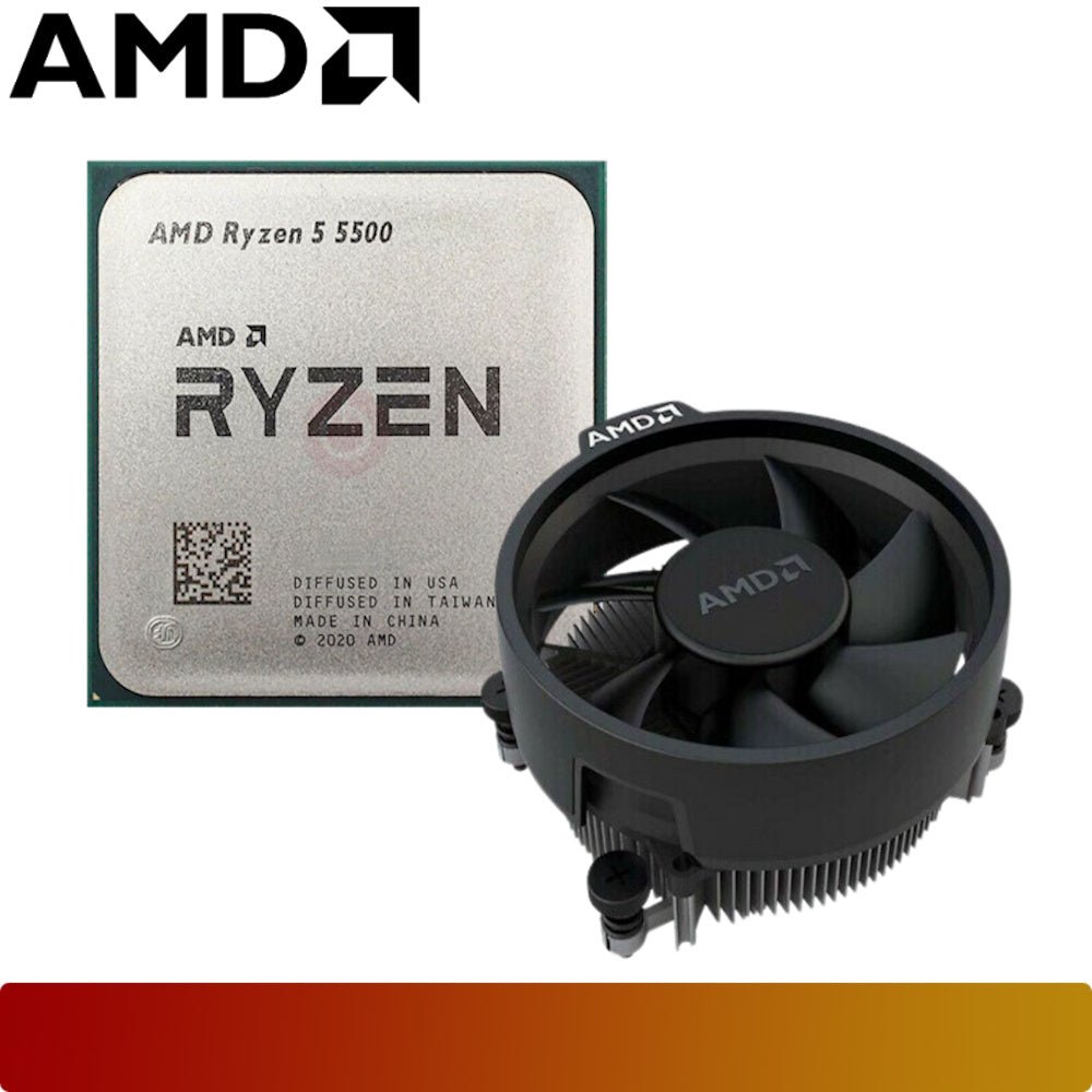 AMD Ryzen 5 5500 Desktop Processor - 5 - Nano Komputer