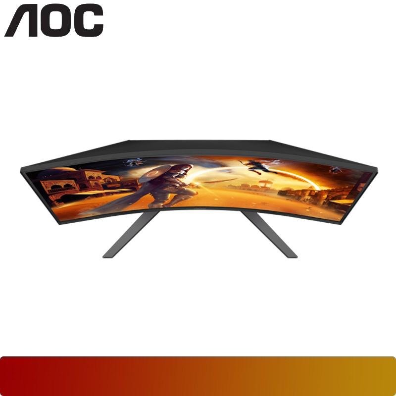 AOC CQ32G4E | 31.5" QHD Curved 1500R Gaming Monitor 180Hz 0.5ms Adaptive Sync - 4 - Nano Komputer