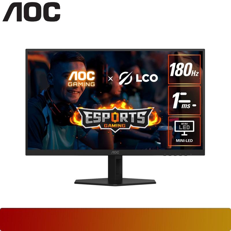 AOC Q27G40XMN | 27" QD - MiniLED Gaming Monitor 180Hz 1ms - 1 - Nano Komputer