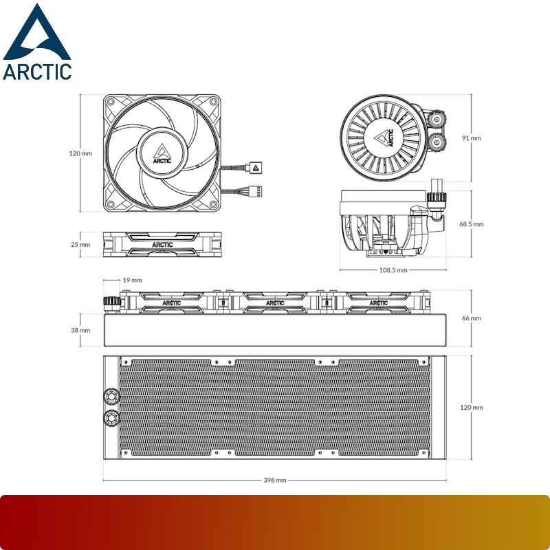 ARCTIC Liquid Freezer III Pro 360 A-RGB