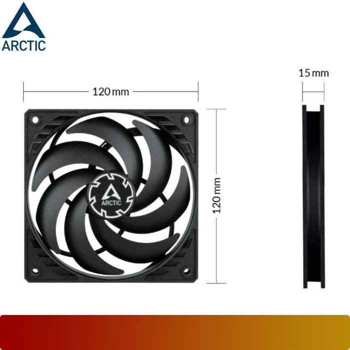 ARCTIC P12 Slim PWM PST
