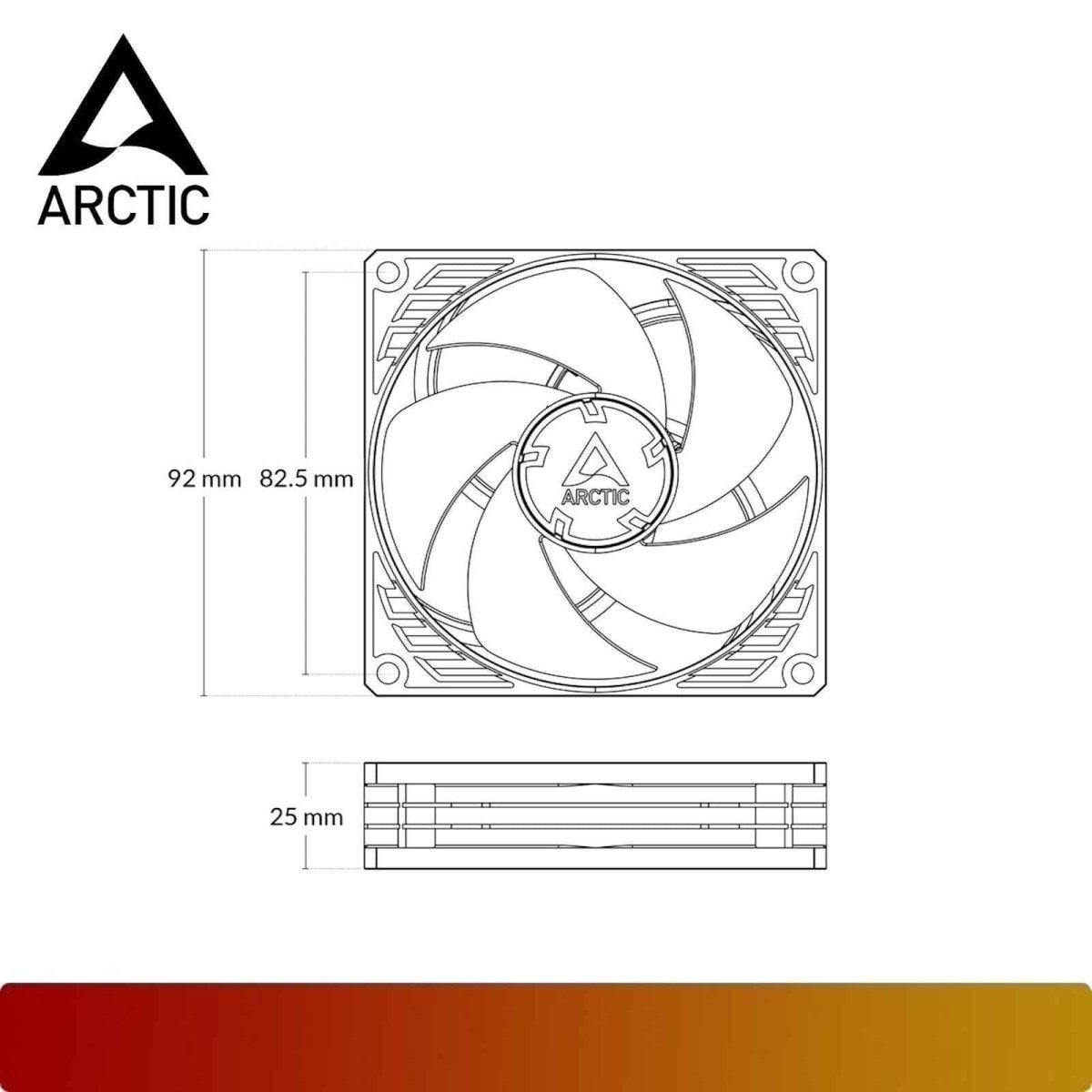ARCTIC P9 PWM PST - 5 - Nano Komputer