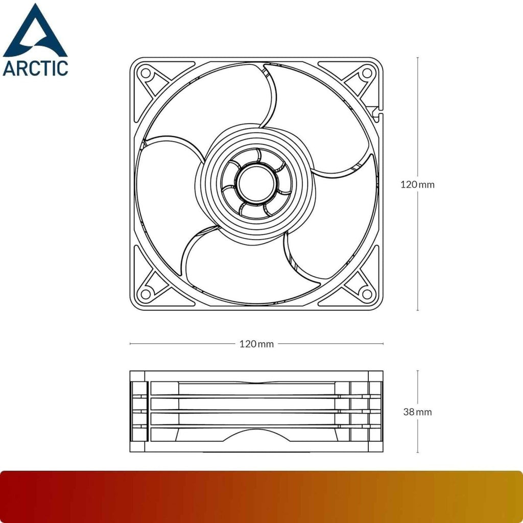 ARCTIC S12038 - 4K - 6 - Nano Komputer