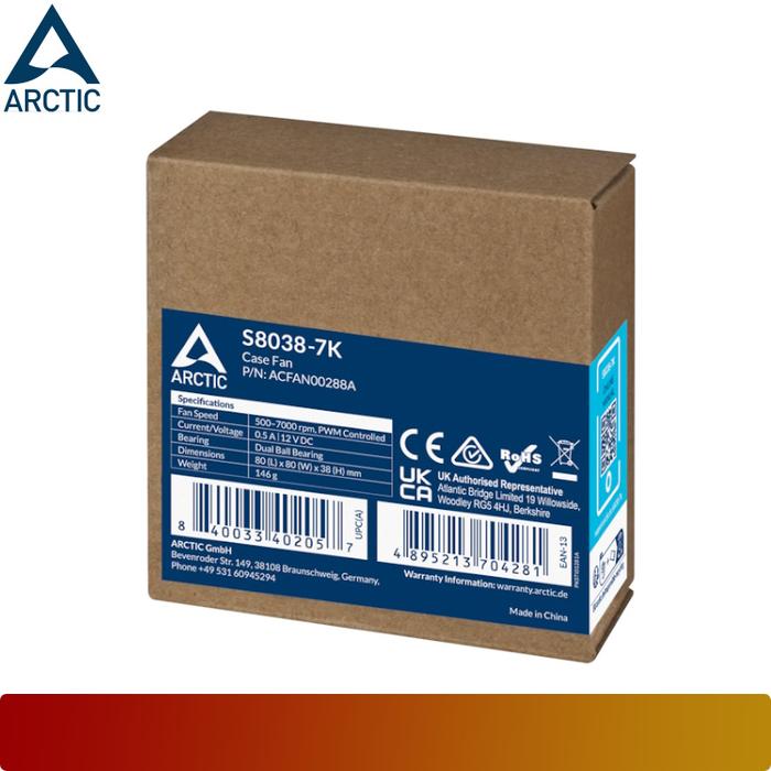 ARCTIC S8038 - 7K Single Fan - 6 - Nano Komputer