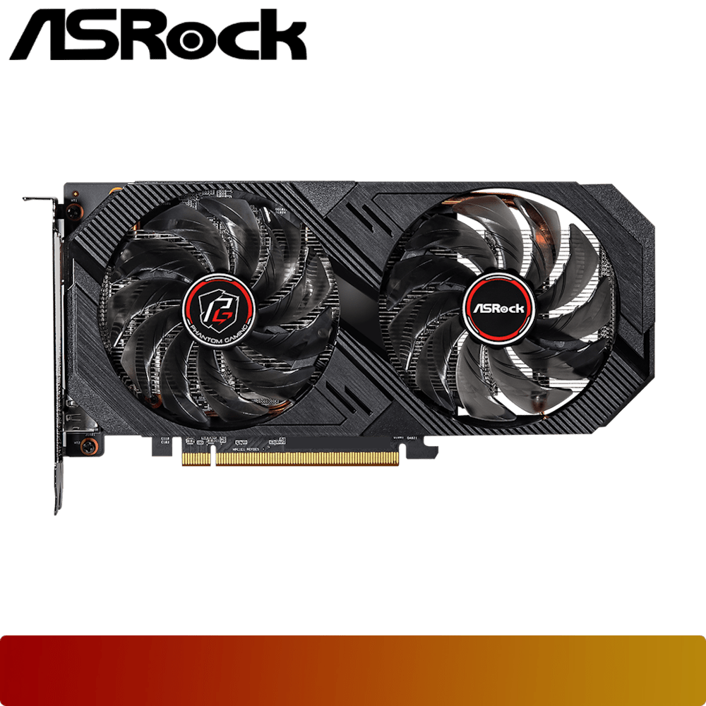 ASROCK AMD Radeon RX 6500 XT Phantom Gaming D 4GB OC-2-Nano Komputer