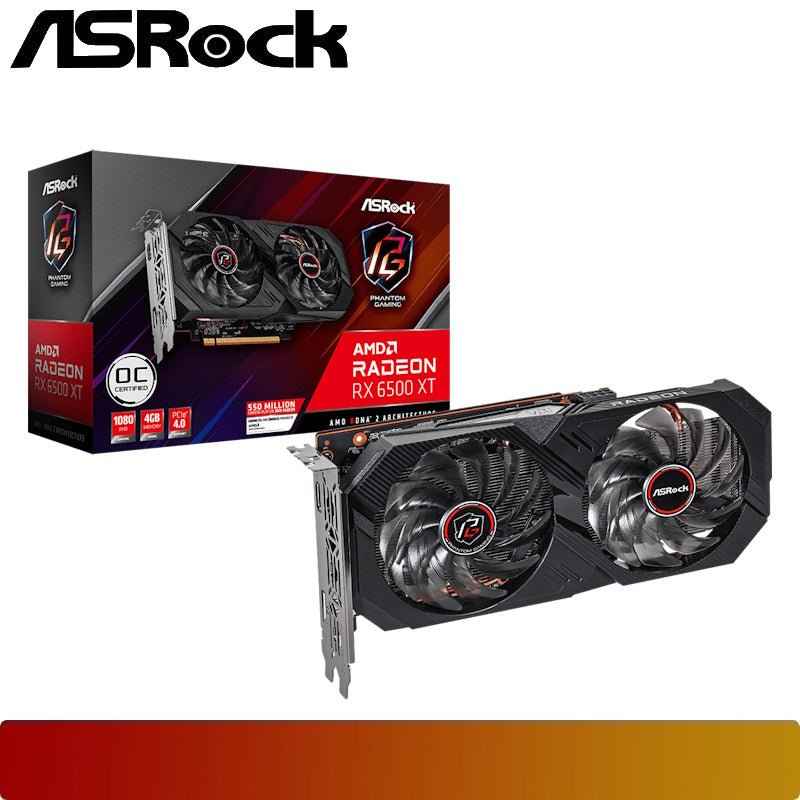 ASROCK AMD Radeon RX 6500 XT Phantom Gaming D 4GB OC