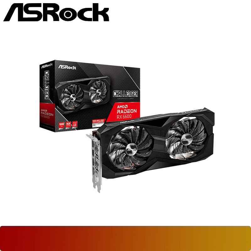 ASROCK AMD Radeon RX 6600 Challenger D 8GB