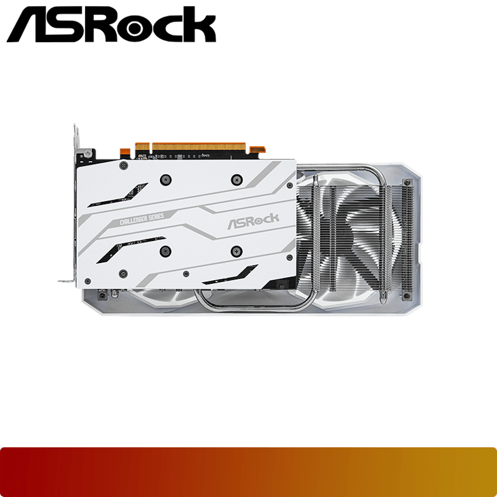 ASROCK AMD Radeon RX 6600 Challenger White 8GB-5-Nano Komputer