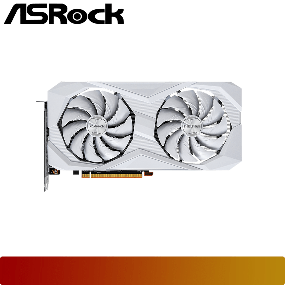 ASROCK AMD Radeon RX 6600 Challenger White 8GB-2-Nano Komputer