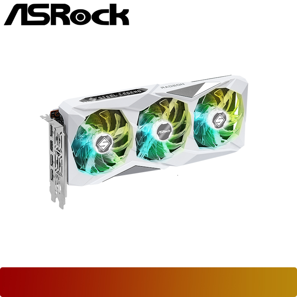 ASROCK AMD Radeon RX 7600 Steel Legend 8GB OC-3-Nano Komputer
