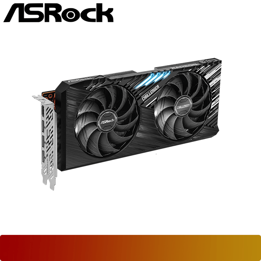 ASROCK AMD Radeon RX 7800 XT Challenger 16GB OC-3-Nano Komputer