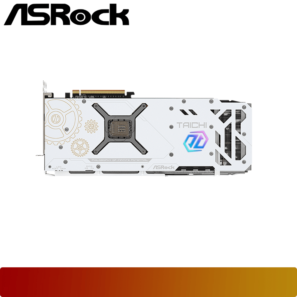 ASROCK AMD Radeon RX 7900 XTX Taichi White 24GB OC-5-Nano Komputer