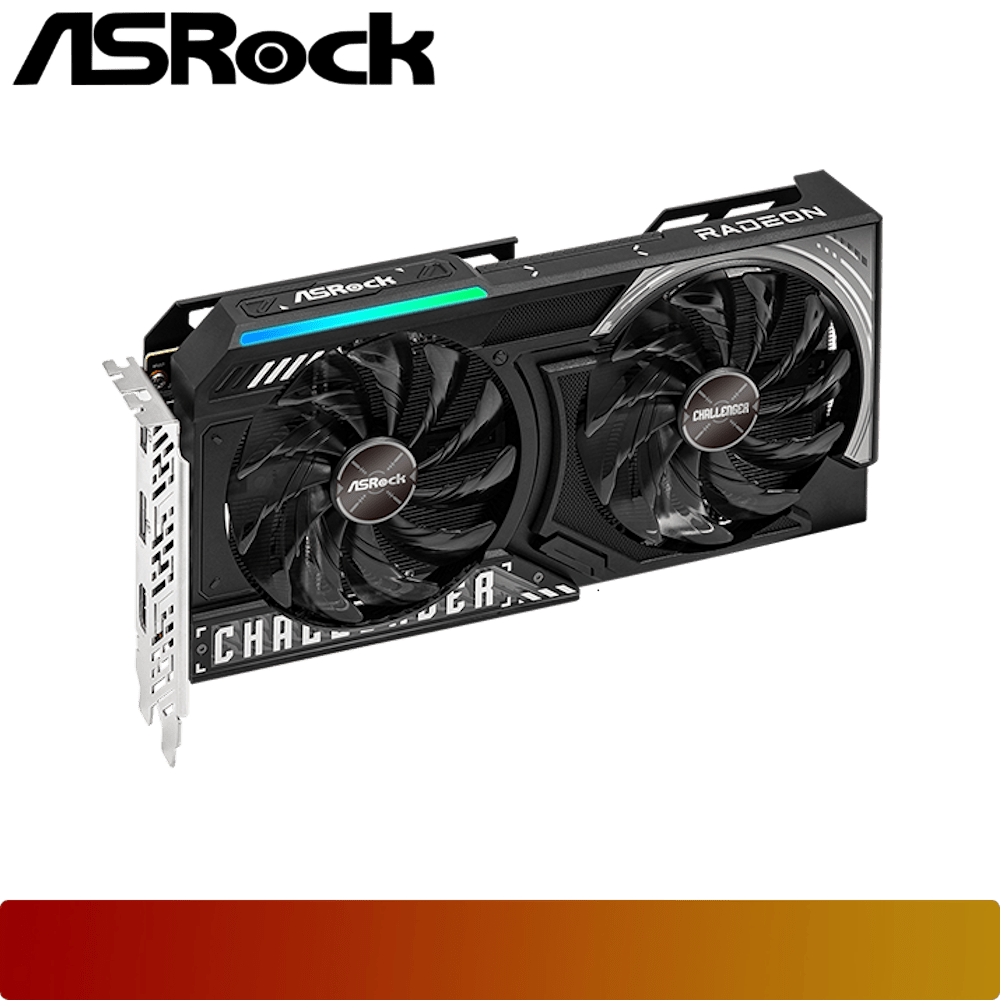 ASROCK AMD Radeon RX 9060 XT Challenger 8GB OC-3-Nano Komputer