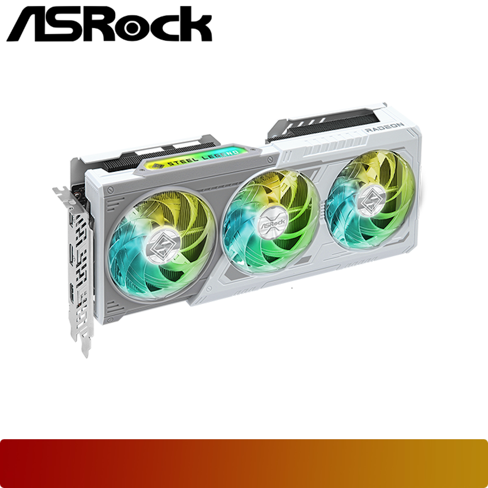 ASRock AMD Radeon RX 9060 XT Steel Legend 16GB OC-3-Nano Komputer