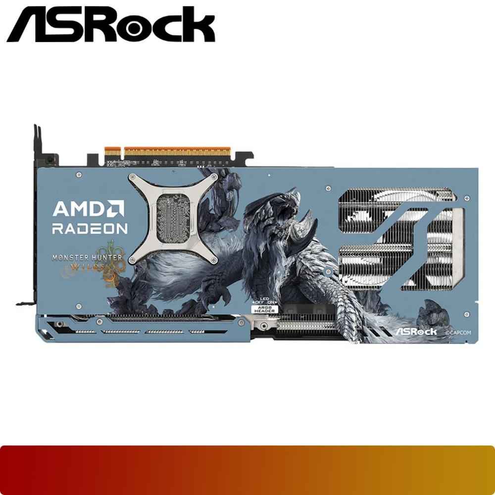 ASROCK AMD Radeon RX 9070 XT Monster Hunter Wilds Edition 16GB - 6 - Nano Komputer