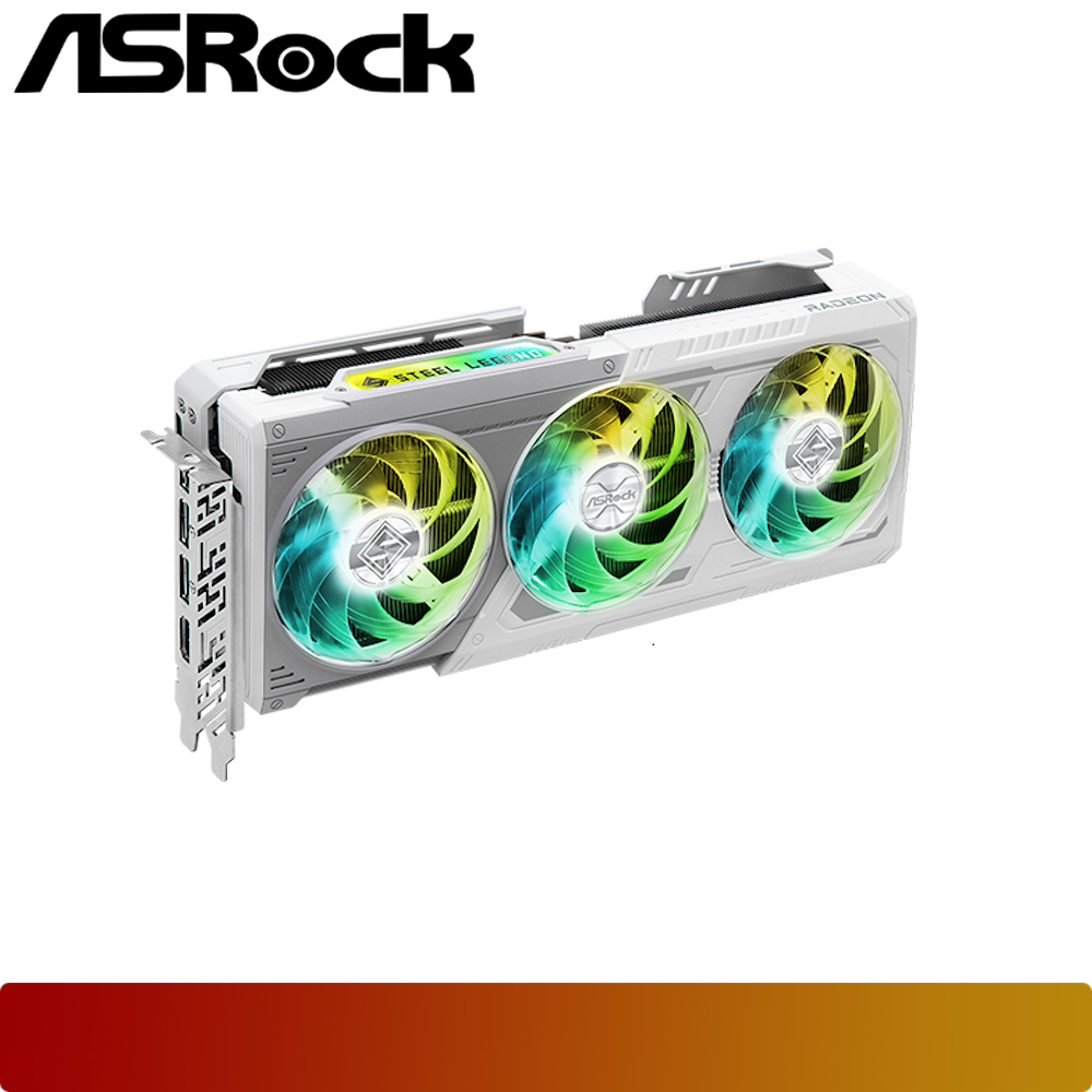 ASROCK AMD Radeon RX 9070 XT Steel Legend 16GB-3-Nano Komputer