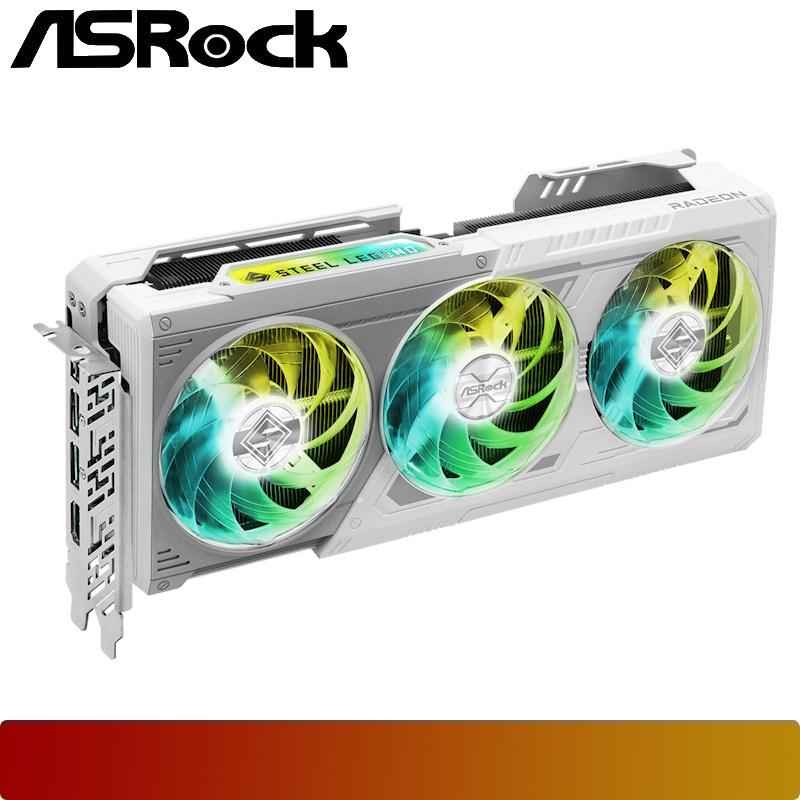 ASROCK AMD Radeon RX 9070 XT Steel Legend 16GB