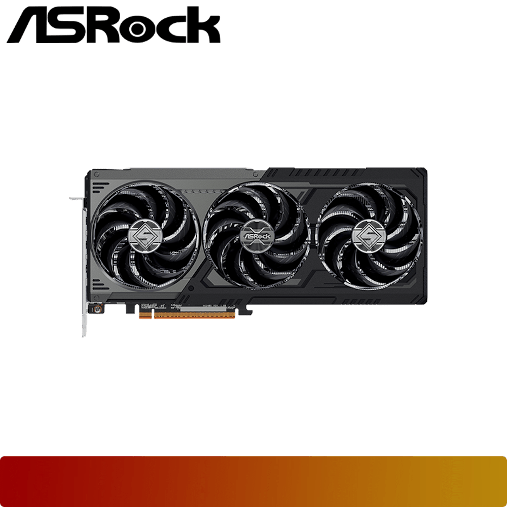 ASROCK AMD Radeon RX 9070 XT Steel Legend Dark 16GB-2-Nano Komputer