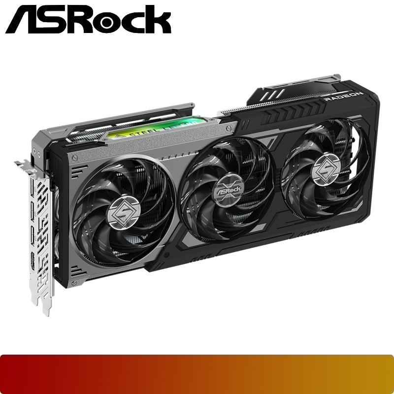 ASROCK AMD Radeon RX 9070 XT Steel Legend Dark 16GB