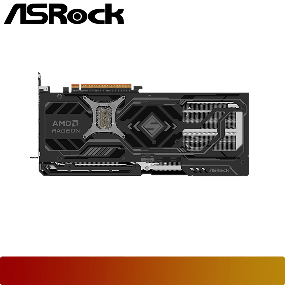 ASROCK AMD Radeon RX 9070 XT Steel Legend Dark 16GB-6-Nano Komputer