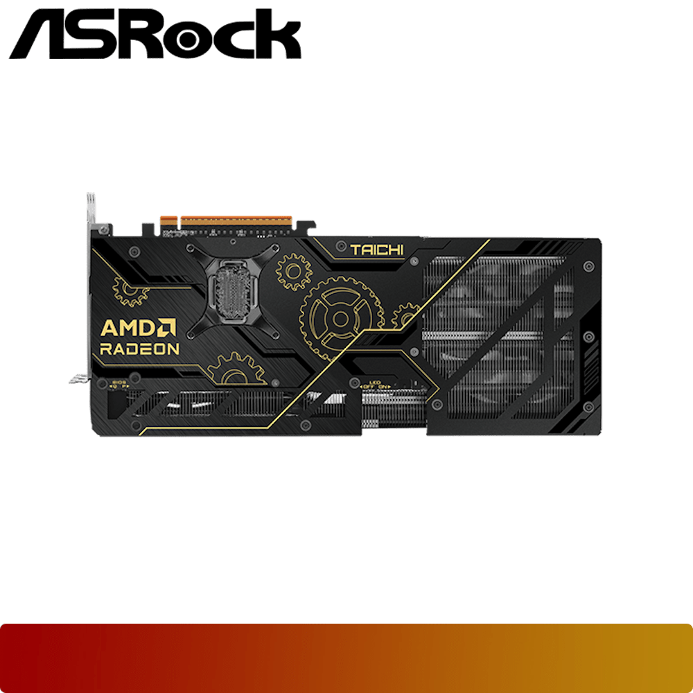 ASROCK AMD Radeon RX 9070 XT Taichi 16GB OC-6-Nano Komputer