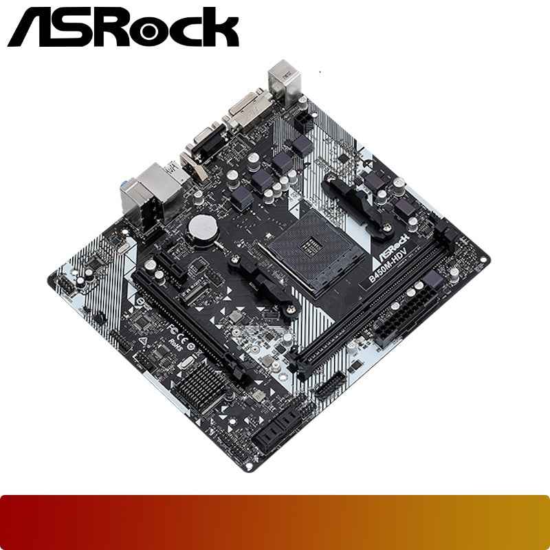 ASROCK B450M - HDV R4.0 - 3 - Nano Komputer