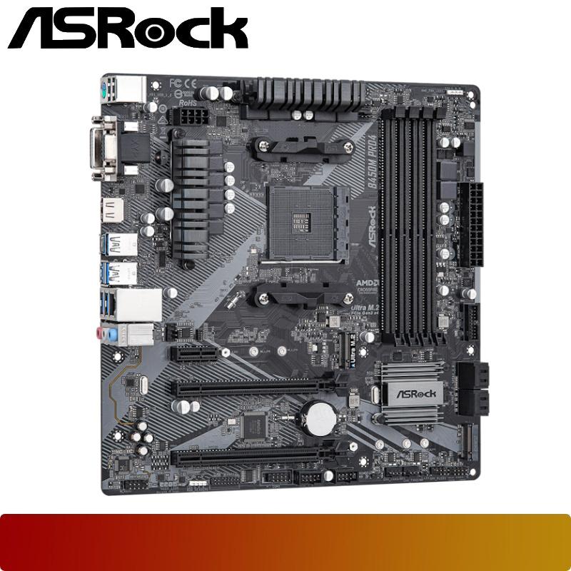 ASROCK B450M Pro4 R2.0 - 4 - Nano Komputer