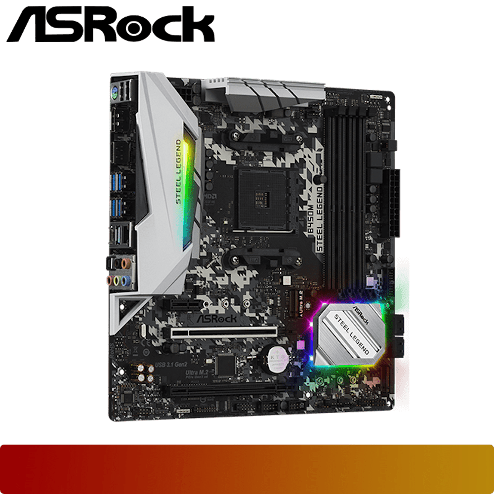 ASROCK B450M Steel Legend-4-Nano Komputer
