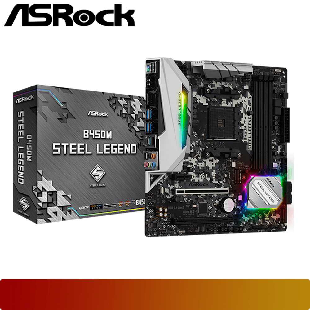 ASROCK B450M Steel Legend-1-Nano Komputer