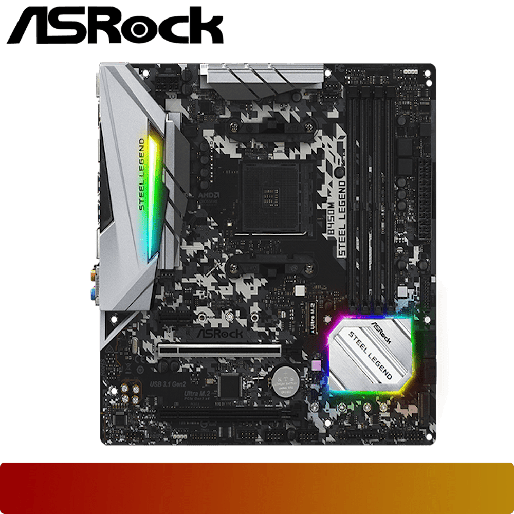 ASROCK B450M Steel Legend-2-Nano Komputer
